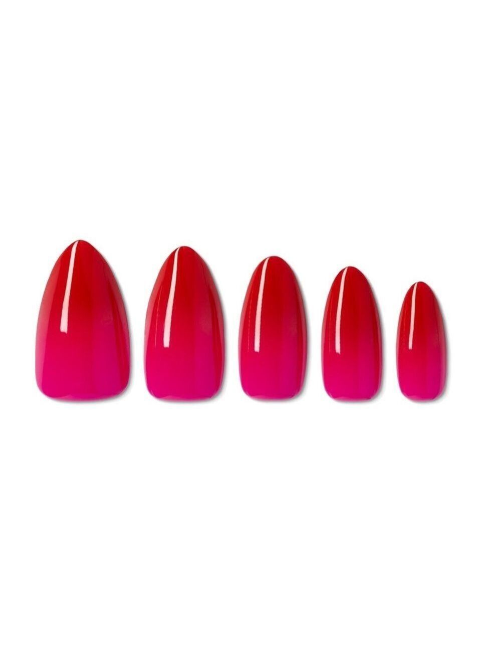 Facile DIRTY SHIRLEY Faux Reusable Press On Nails | NEW | Gel Effect | Ombré